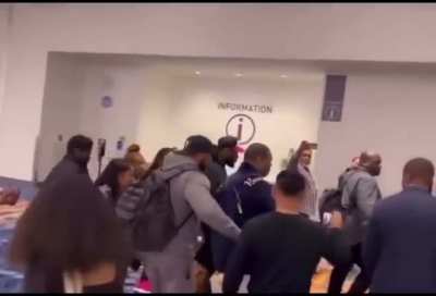 woman slapping busta rhyme ass