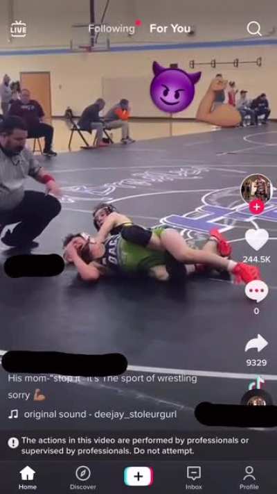 Apologies if this isn’t allowed here but I don’t know wrestling and this video was divided on illegal and legal so I wanted to know which one it is