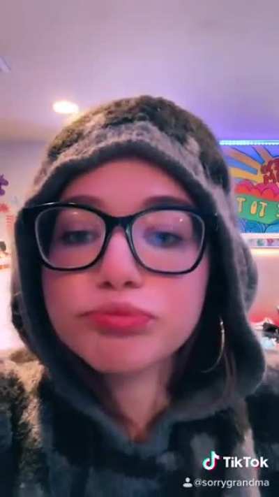 It's a shame her account was just banned.