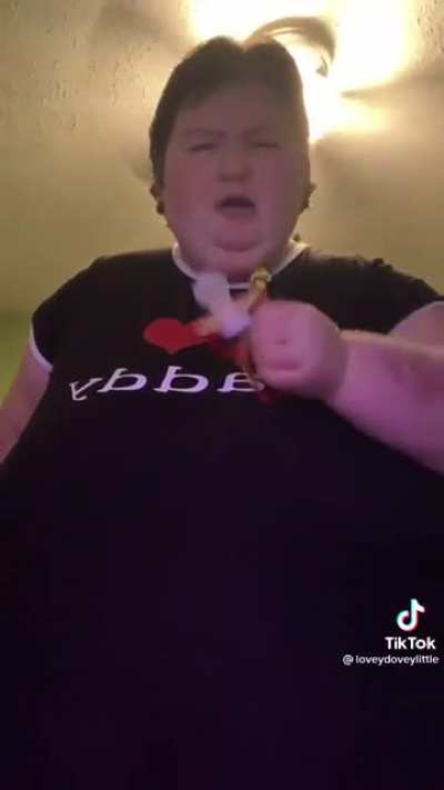 She didn’t even try to get the lip sync right