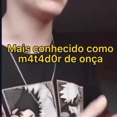 Cê o bixão mermo hein doido.