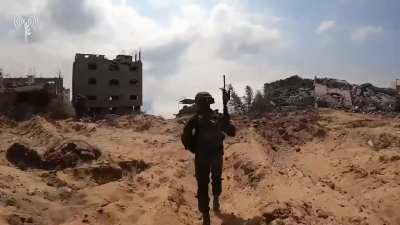 Body cam footage of IDF soldier in the Gaza Strip 10/10/24