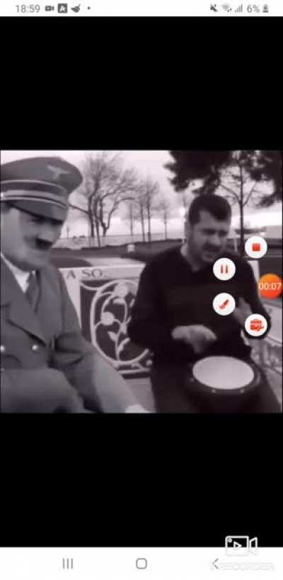 Austrian boi vibin before heading to the bunker