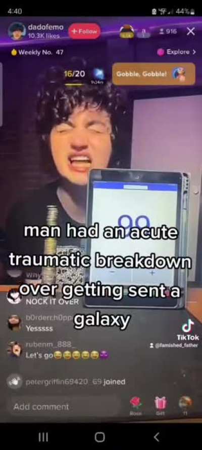 Lol manchild