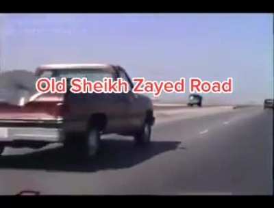 Sheikh Zayed Road - 1980’s