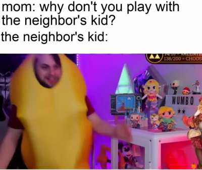 That’s not me in the banana suit
