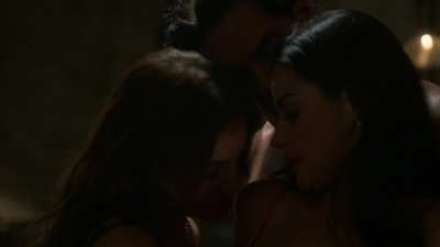 Maite Perroni and Ela Velden in 