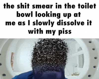 im gonna piss on it