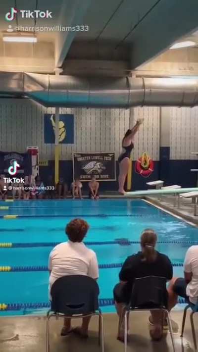 Diving fail