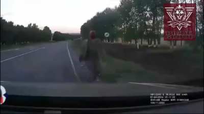 FPV drone that wounded russian state propagandist Evgeniy Poddubny