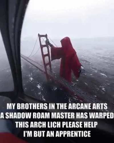 he has begun soul weaving using nearby manaless folk
