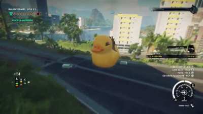 [Just Cause 4] Physically accurate rubber ducky