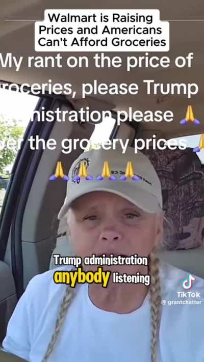 Grocery Bills Don’t Lie. tRUMP DOES!