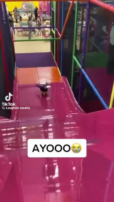 Straight into the crowd 