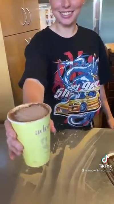 Here’s your coffee