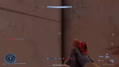 Halo: Infinite running on the Xbox One