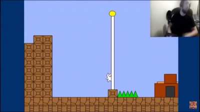 Jev plays Cat Mario