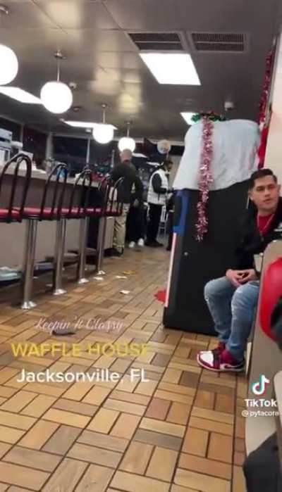 Average wafflehouse.
