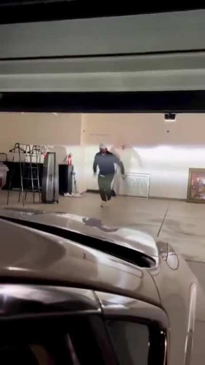 Closing the garage door without the remote