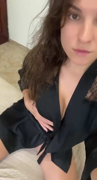 This is the last thing you are going to see before I rub my perky tits all over your face until I cum