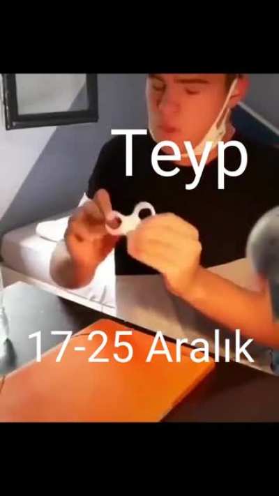 Bottle tayyip challenge