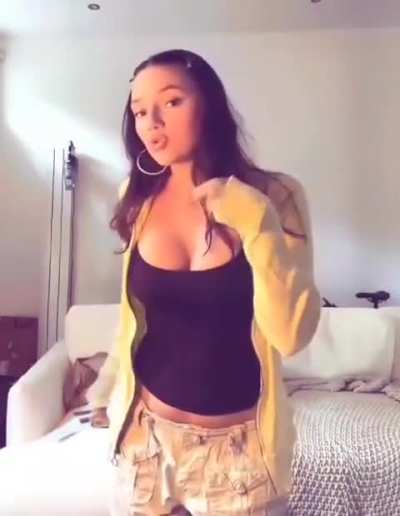 Slowed down TikTok video.