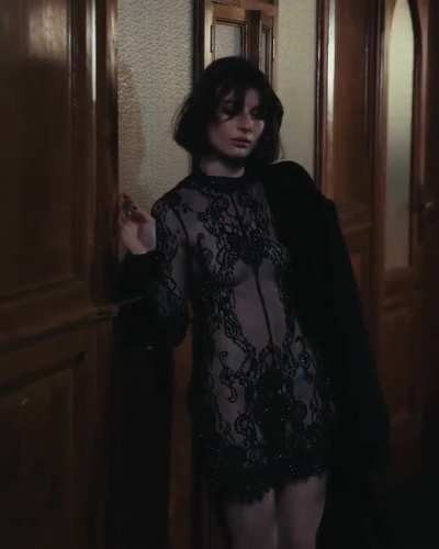 Alice looking incredible wearing Blumarine
