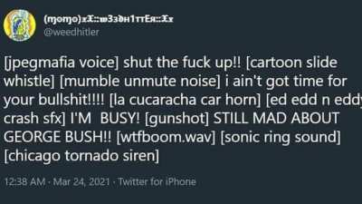 Sound effects rule