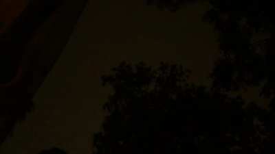 Night rains in Texas
