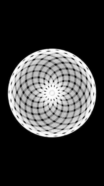 Visualization of pi being irrational 