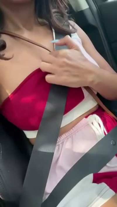 Car tits [reveal]
