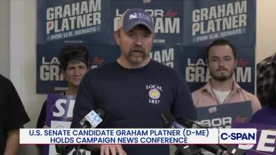 Graham Platner for U.S Senate, lists the ways why he believes the American government is failing its people: 