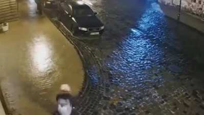 Девочка и гололёд...да баян, но смешно..
