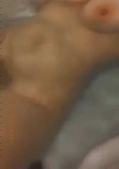 Sis showing off her body..