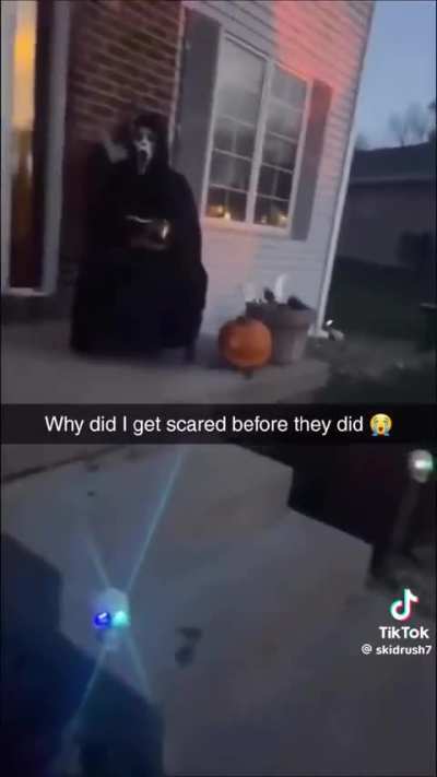 Mom was terrified