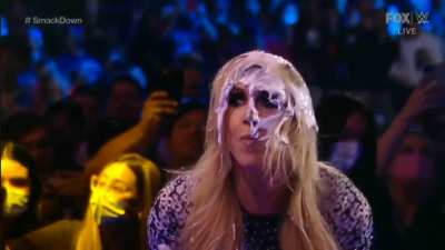 Hey Charlotte! There's something on your face!