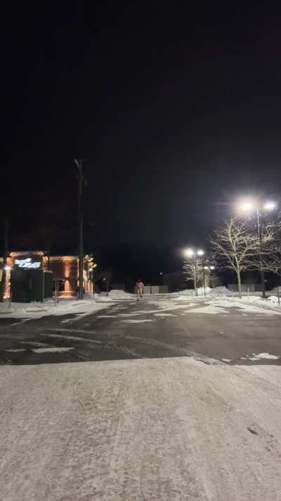 Streaking when it feels like -2 degrees