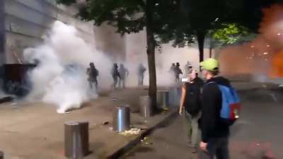 Another restless night in Portland with police brutality. Fascism or not fascism? Go to the top this post to find out everyone's opinion.