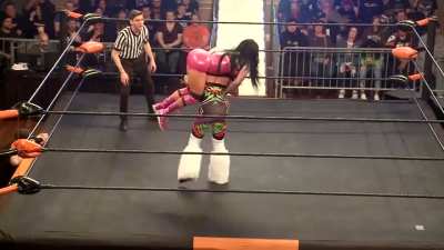 Taya gives Katie Forbes a taste of her own medicine