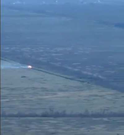 Destruction of a Russian tank using the Javelin ATGM, Donetsk direction, the vicinity of Chasiv Yar