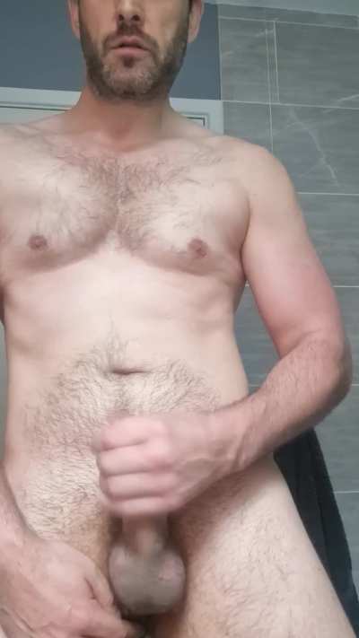 Just about to take a shower and thought i'd offer it up for a taste. Want my cock before I cum, or after? - Kal (41) - Are you ready to be turned? If you like my preview content, please check out my profile for more and links to my full homemade gay porn 
