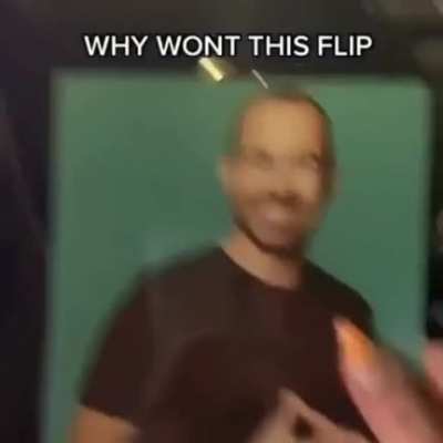 A blind guy?