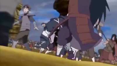 This fight in Naruto: Shippūden #322 gives me chills every time. It’s always Madara or pain that gives me the chills.