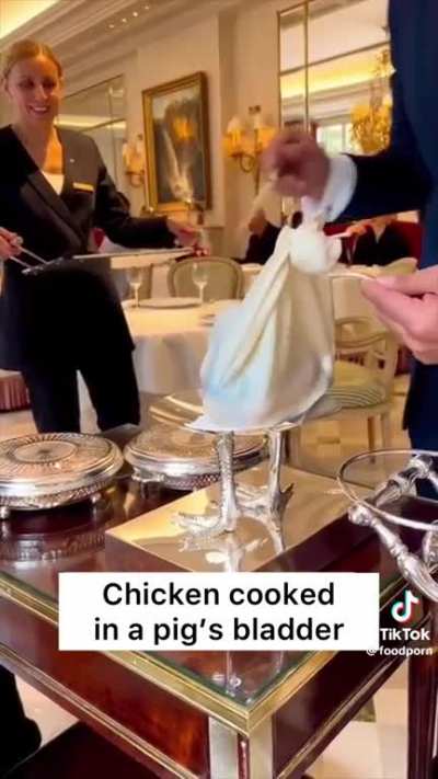Rich people are so weird. I would never eat something like this even if they paid me.