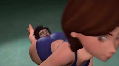 Ms Incredible Headscissor 🦸🏻‍♀️✂️ :  