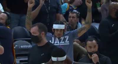 JC celebrating. Iconic.