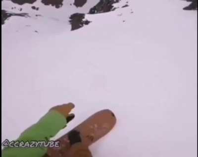 Interesting way of skating...