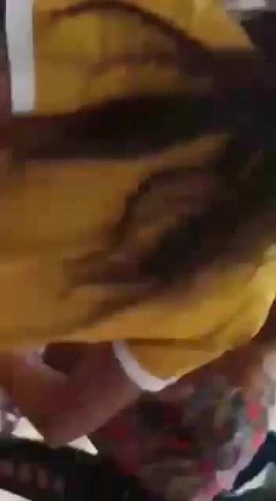 Girls fighting 2 vs 1