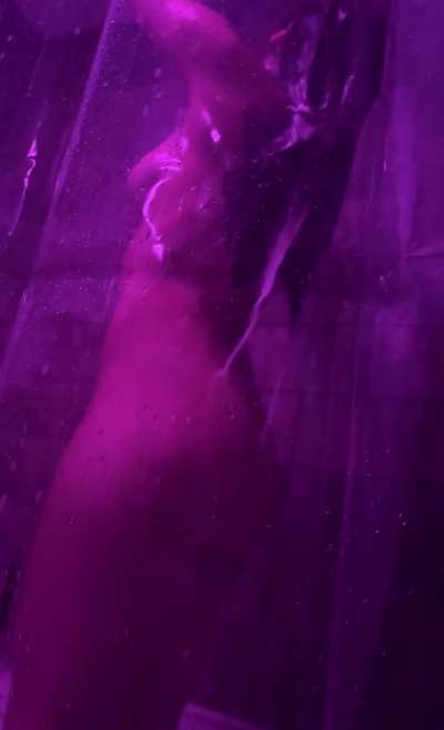 Rinsing my hair takes forever.
