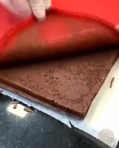 That satisfying cut.